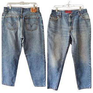 Vintage 90s Y2k Levi's 550 Sz 16 35x30 Relaxed Ba… - image 1